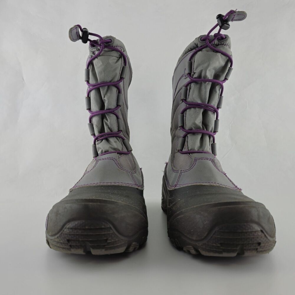 The North Face Girl's Alpenglow IV Lace Insulated Waterproof Winter Boots Size 7 - Picture 5 of 15